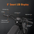 Riding'Times GT73 Electric Dirt Bike for Adults, 37MPH 48V36.4AH 2400W 1747wh Dual Battery Ebike, 85+ Miles Range, 25" Motorcycle Tire UL2849 Certified, Full Suspension