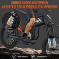 GT73 Electric Bike for Adults, 2000W UL 2849 Electric Dirtbike with 25" Motorcycle Tires, 48V36.4AH Dual Battery Ebike, Max 37 Mph & 85 Mile Long Range, Dual Hydraulic Brakes & Full Suspension