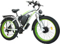3000W Peak Dual Motor Ebike, 52V 30AH Battery Electric Bike for Adults, 7 - Speed 40MPH AWD Ebike Mountain Snow E - Bike with 26" x 4.0 Fat Tire MTB Hydraulic Disc Brake for Off - Road Snow