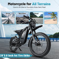 Hipatoo 26" Electric Bike 500W 20MPH E - Bike, 36V 10.4ah Battery, Ebike for Adults, E Bike UL2849