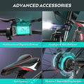 Gocio 26" 4.0 Fat Tire Electric Bike for Adults, 500W Adults E Bike, 48V 13ah Removable Li - Ion Battery, Professional 7 - Speed, Electric Mountain Bicycle Beach Bike Snow Bike Ebike for Men