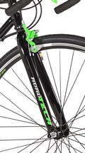 700c Roadtech Men'S Bike, Black/Green