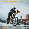 Dual Motors AWD 2000W Electric Bike for Adult 26'', UL2849 48V 60AH Removable Battery E - Mountain Bike 4'' Fat Tire up to 35MPH&200miles Long Range Off Road Ebike Beach Dual Hydraulic&Brakes E - Bicycle