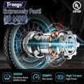 40MPH Electric Bicycle, Dual - Mode Electric Dirt Bike 3000W(Peak)Freego Nova3 Electric Motorcycle Bike for Adults, Mid - Drive Motor, 60V/25ah Battery, 17x3.15 Tire Full Suspension Hydraulic Brake