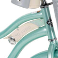 26 In. Nel Lusso Women'S Classic Beach Cruiser Bike, Mint Green