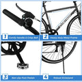 26" Mountain Bike 6-Speed Drivetrain Cycling Bicycle with Dual C-Brakes, Adjustable Seat & All-Terrain Tires, MTB City Bike for Men Women Teens