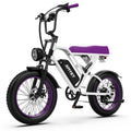 AMYET G60 Peak 1500W Electric Bike, 20" Fat Tire E - Mountain Bikes, 48V 20ah 32MPH Ebike for Adults Full Suspension UL2849