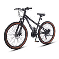 SPATIAL 24/26/27.5/29 in Mountain Bike, 8/21 Speed Lightweight Aluminum Magensium Frame Mountain Bicycle, Fits Men Women Teenagers Adult Disc Brake MTB Bicycle