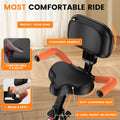 Pooboo 4in1 Folding Exercise Bike Indoor Cycling Bike Stationary Magnetic X Bike Gym Workout 300 lb Easy to Get on/Off