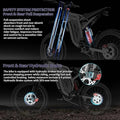 Freego X2pro 6000W(Peak)Motor 60V 30ah Battery Electric Motorcycle for Adults, Electric Dirt Bike Teens, 50MPH Off Road Electric Bicycle, 19x2 Full Suspension/Four - Piston Hydraulic Brake UL2849