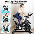 Pooboo Professional Indoor Cycling Bike Stationary Exercise Bikes Home Cardio Workout Bicycle Machine 350 lb Flywheel Weight 40 lb