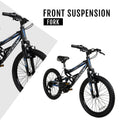 Hyper Bicycles 20" Boys Shocker Mountain Bike, Kids, Black, Recommended Age Group 8 to 13 Years Old