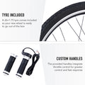 Viribus Electric Bike Conversion Kit 26" Rear Wheel 1000W Hub Motor LCD Ebike DIY Set