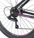 Kent Genesis Maeve Mountain Bike, 26" Wheels, Adults Ages 13+, Black and Pink
