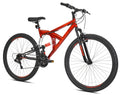 29 In. Flexor Men'S Dual Suspension Mountain Bike, Red