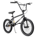 XJD Freestyle BMX Bike for Teen Beginner 8 - 12 Years Old Kids, 20 in Kids Bike with Hi - Ten Steel Frame, U - Brake and Hand - Brake Levers