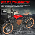 Hidoes B10 Electric Mountain Bike for Men/Woman 1000W Adult Electric Bicycle 20" Fat Tire Off Road E - Bike with Removable Battery up to 28 Mph, Free Shipping, Red