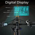 ANCHEER Electric Bike for Adults Peak 1000W Electric Bicycle 48V 15AH Battery Electric Bike 26" x 4.0" Fat Tire Mountain 28MPH 7 Speed Gears Electric Bike, Rear Rack, UL2849