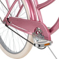 26 In. Nel Lusso Women'S Beach Cruiser Bike, Pink Taffeta