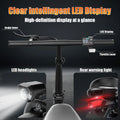 AZHAR 1200W Foldable Electric Bike for Adults, 48V 15ah Removable Battery, 14" Ebike, UL 2849