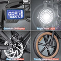 Ridstar Electric Biycle for Adults, 1200W 32MPH, 48V 20AH Electric Dirt Bike, 20" Fat Tire 7 Speed Mountain Bike UL2849
