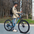 SPATIAL 24/26/27.5/29 in Mountain Bike, 8/21 Speed Lightweight Aluminum Magensium Frame Mountain Bicycle, Fits Men Women Teenagers Adult Disc Brake MTB Bicycle