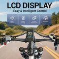 3000w（peak)Motor 190NM Electric Bike SMLRO MX500 for Adults, with 52v25ah Battery E Bicycles, 24" Fat Tire All - Terrain Electric Bicycle for Adult, Max 37MPH Ebike, 7 - Speed UL2849
