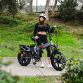 Wallke H9 AWD 3200W Dual Motor Electric Bike for Adult, 82ah 48V Dual Battery Long Range E - Bicycle, 31 - 34MPH Fast Ebike, 20" Fat Tire Offroad Full Suspension Folding, 3mm Aluminum Alloy Frame, UL2849