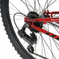 Hyper Bicycle 24" Shocker Mountain Bike, Kids, Red and Black