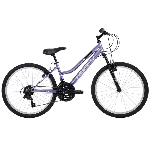 Huffy 24" Rock Creek Mountain Bike, Fits Riders 4'8" - 5'8", Purple, Adult, Women'S