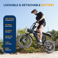 Movcan 20" 48 V Electric Mountain Ebike