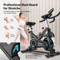 Pooboo Professional Indoor Cycling Bike Stationary Exercise Bikes Home Cardio Workout Bicycle Machine 350 lb Flywheel Weight 40 lb