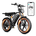 TST Electric Bike for Adults, 750W Peak 1500W Motor, 20"x4" Fat Tire, E Mountain Bike, 48V/15AH UL2849