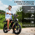 Hipatoo 26" Electric Bike 500W 20MPH E - Bike, 36V 10.4ah Battery, Ebike for Adults, E Bike UL2849
