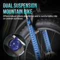 Electric Bike for Adults, 1000W E Bikes for Men, 26" Fat Tire Electric Bikes, 48V 17.5AH Battery, 28MPH, 7 Speed&Dual Hydraulic Disc Brakes, LCD Screen, 60miles Range, Electric Mountain Bicycle