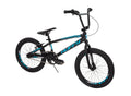 20 - Inch BMX Bikes HX - Pro Bike, Black with Teal, Aluminum Frame