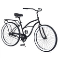 Single Speed Bicycles 26"inch, Steel Frame, Wide Wheels for Stability, Rear Coaster Brakes, Multiple Colors Men'S Beach Cruiser Bike