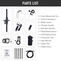 Viribus Electric Bike Conversion Kit 26" Rear Wheel 1000W Hub Motor LCD Ebike DIY Set