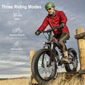 Totguard 26"x4" Electric Bike, Fat Tire 500W Ebike, Foldable Electric Bicycles E Bikes for Adults Electric 48V 10ah Battery, Dual Shock Absorber, Lockable Fork UL2849