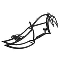 Tracer Signature Pro E - Bikes Frame with Fork, for 26" 3.0, 4.0 Fat Tire, Coaster Brake/Disc Brake, for Beach Cruiser Bike, Black