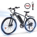 Hipatoo 26" Electric Bike 500W 20MPH E - Bike, 36V 10.4ah Battery, Ebike for Adults, E Bike UL2849