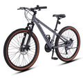 SPATIAL 24/26/27.5/29 in Mountain Bike, 8/21 Speed Lightweight Aluminum Magensium Frame Mountain Bicycle, Fits Men Women Teenagers Adult Disc Brake MTB Bicycle