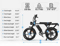 Hipatoo 26" Electric Bike 500W 20MPH E - Bike, 36V 10.4ah Battery, Ebike for Adults, E Bike UL2849