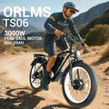 Peak 5000W - Electric - Bike for Adults - Men, Dual - Motor - Ebike 50MPH - Hunting - Ebike, 60V 25AH Long Range Dirtbike, 26" x 4.0 Fat - Tire - Electric - Bicycle, AWD 21 - Speed Mountain Bike for Off - Road Snow Sand