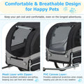 AECOJOY Dog Bike Trailer, Large 57'' Pet Bicycle Carrier for Small and Medium Dogs