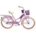 Huffy 24" Nel Lusso Girls' Cruiser Bike, Purple Satin