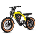 Luckeep M5 Electric Bike for Adults/Teen, 1500W Peak Motor, Max 32MPH, 48V 15AH Battery, Max 60 Miles Electric Motorcycle for Mountains, 20" Fat Tire Electric Dirt Bike, Sand, Road, Full Suspension