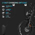 Hipatoo 26" Electric Bike 500W 20MPH E - Bike, 36V 10.4ah Battery, Ebike for Adults, E Bike UL2849