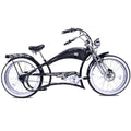 Twenty5 DS Chopper Stretch Cruiser E - Bike, 26" Wheels, 800W Motor, Disc Brake, for Men, Black