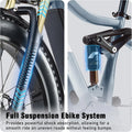 Dual Motors AWD 2000W Electric Bike for Adult 26'', UL2849 48V 60AH Removable Battery E - Mountain Bike 4'' Fat Tire up to 35MPH&200miles Long Range Off Road Ebike Beach Dual Hydraulic&Brakes E - Bicycle